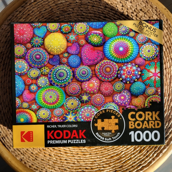 Kodak Games Limited Edition Natural Cork Jigsaw Puzzle 00 Pieces By